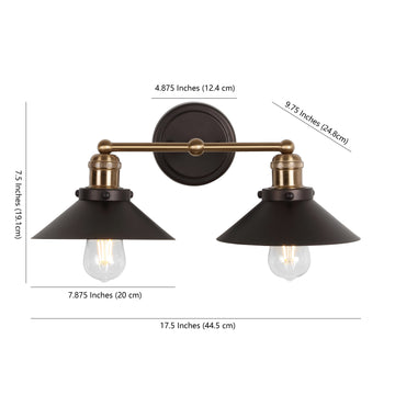 July Metal Shade Sconce
